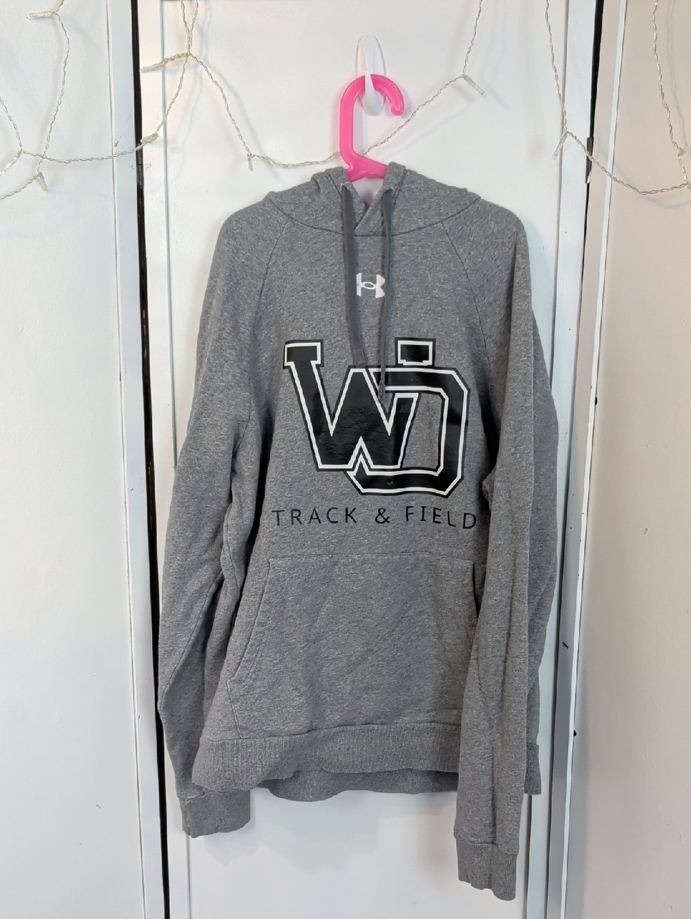 Under Armour Gray WO West Ottawa Track & Field Hoodie